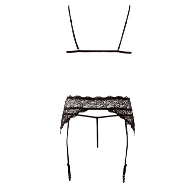 Lace Suspender Set M